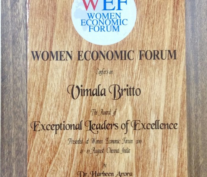 WEF - ACCOLADE WEF - ACCOLADE